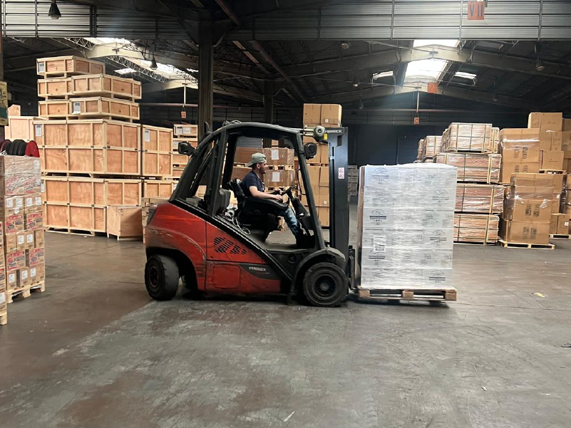 Transports Vimbert, une entreprise de logistique sur le port du Havre